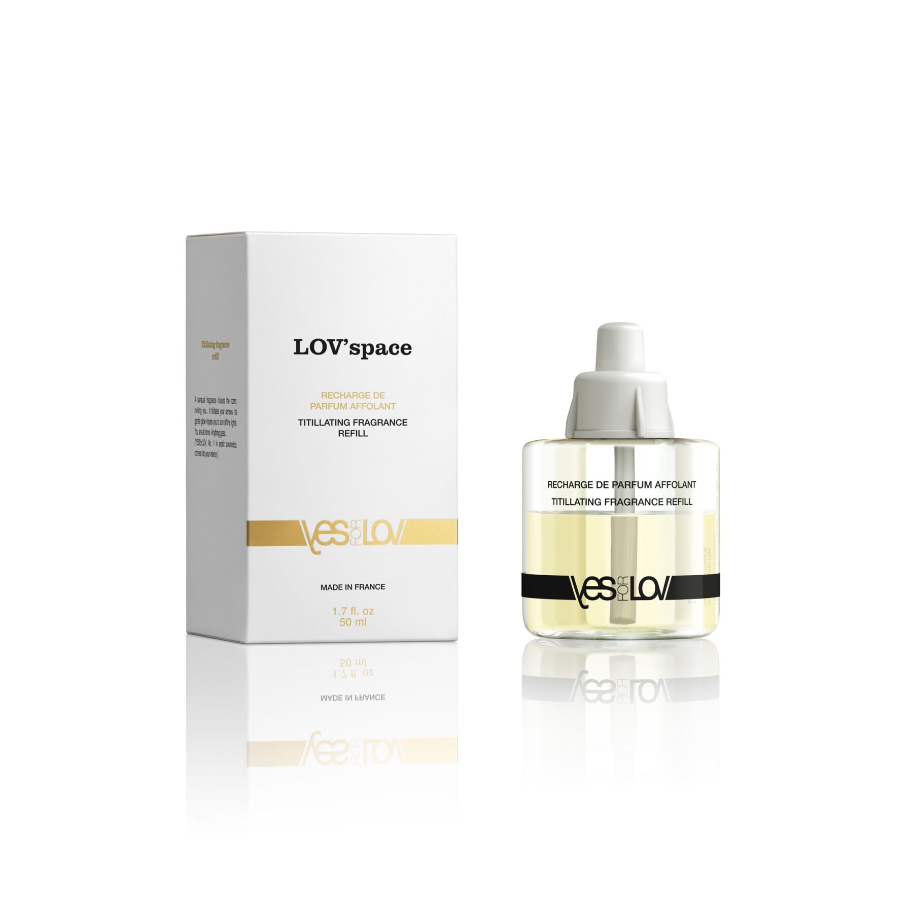 Рефіл для дифузора YESforLOV LOV'space Titillating Fragrance Refill 50 мл, пряний аромат унісекс