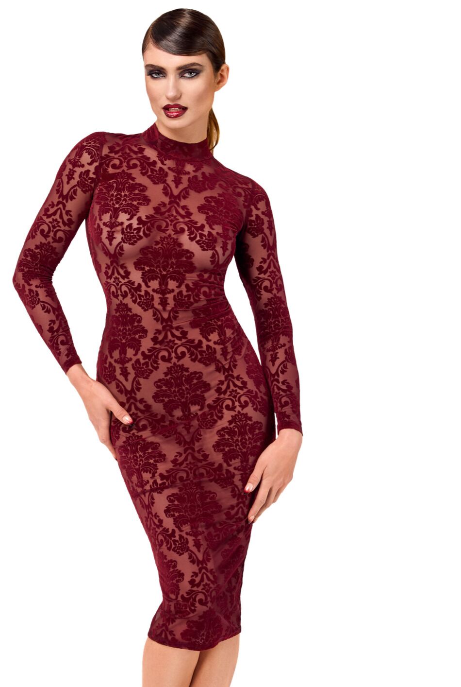 Сукня Noir Handmade F384 Kink Royal midi dress XS