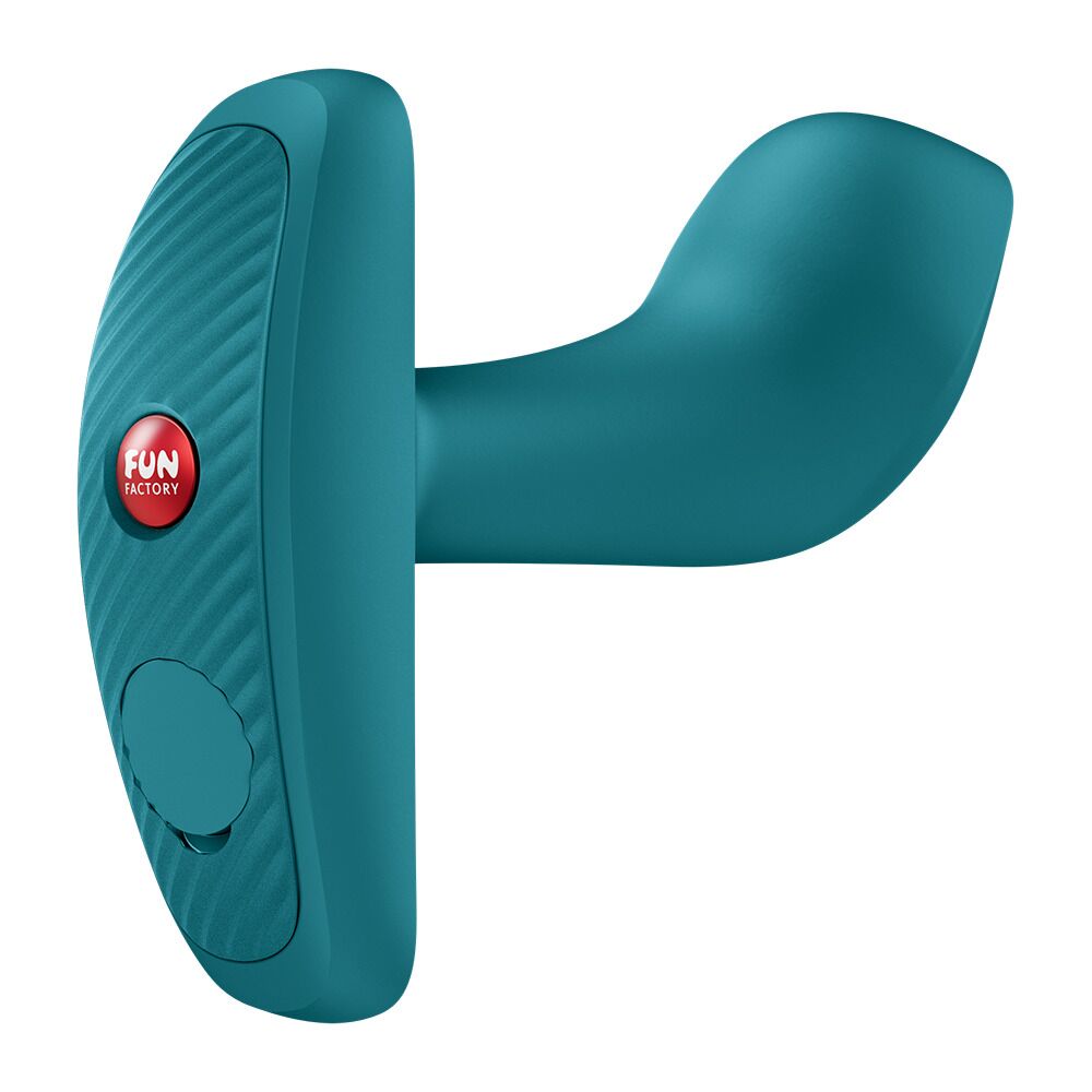 Анальна пробка з вібрацією Fun Factory Bootie Vibe Bottle Green, 12 режимів
