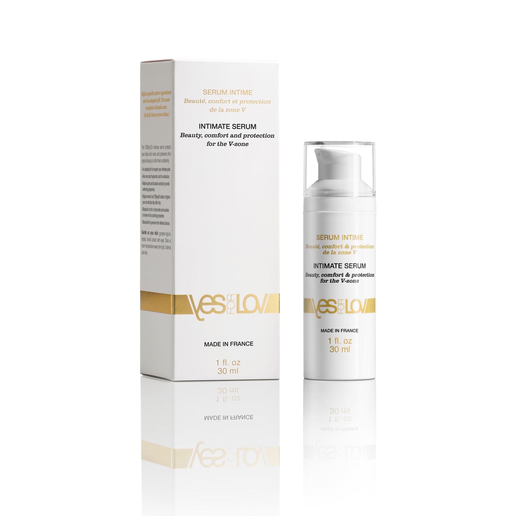 Зволожувальна сироватка для інтимної зони YESforLOV INTIMATE SERUM, на 99,5 % натуральна, унісекс