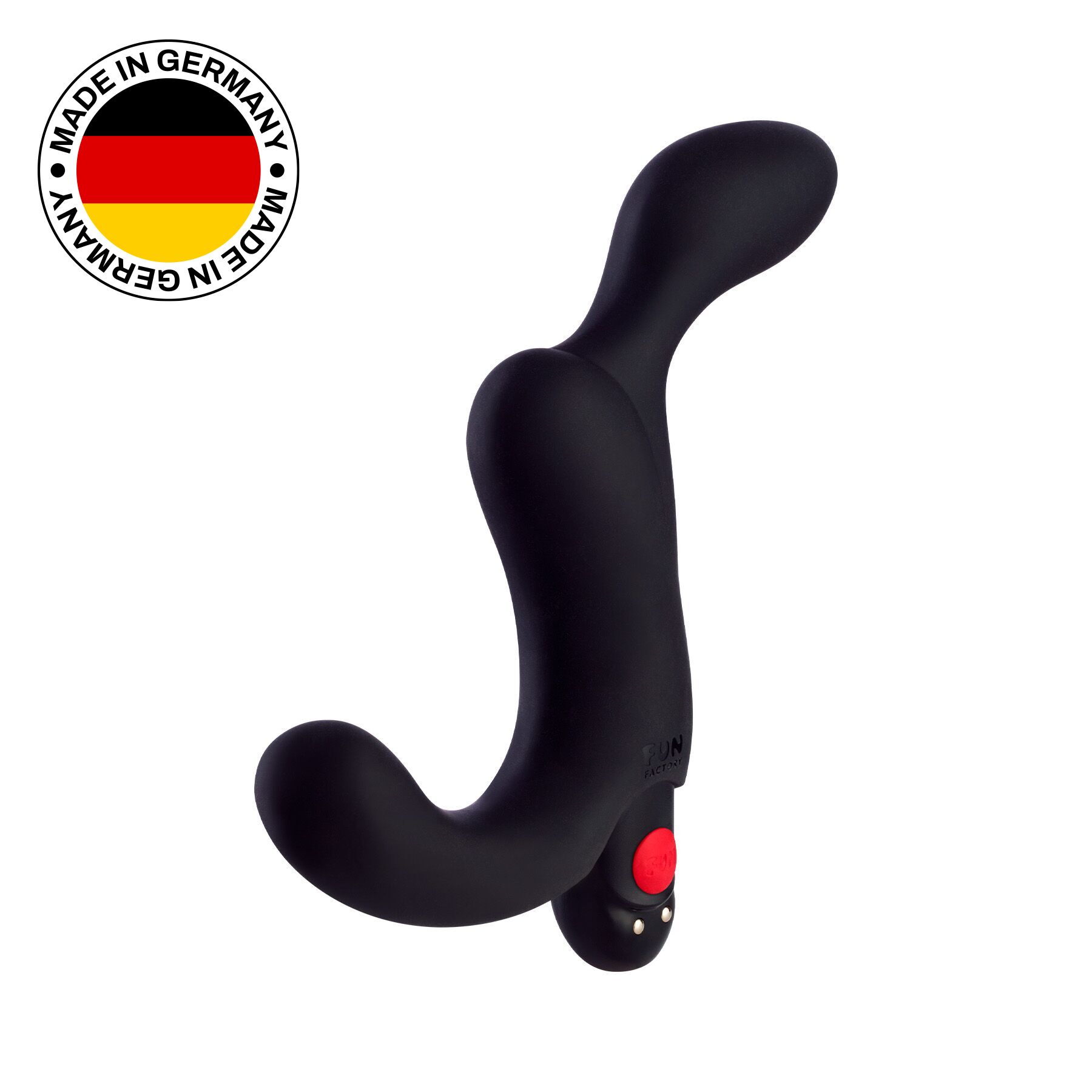 Масажер простати Fun Factory DUKE black, стимуляція промежини, знімна віброкуля