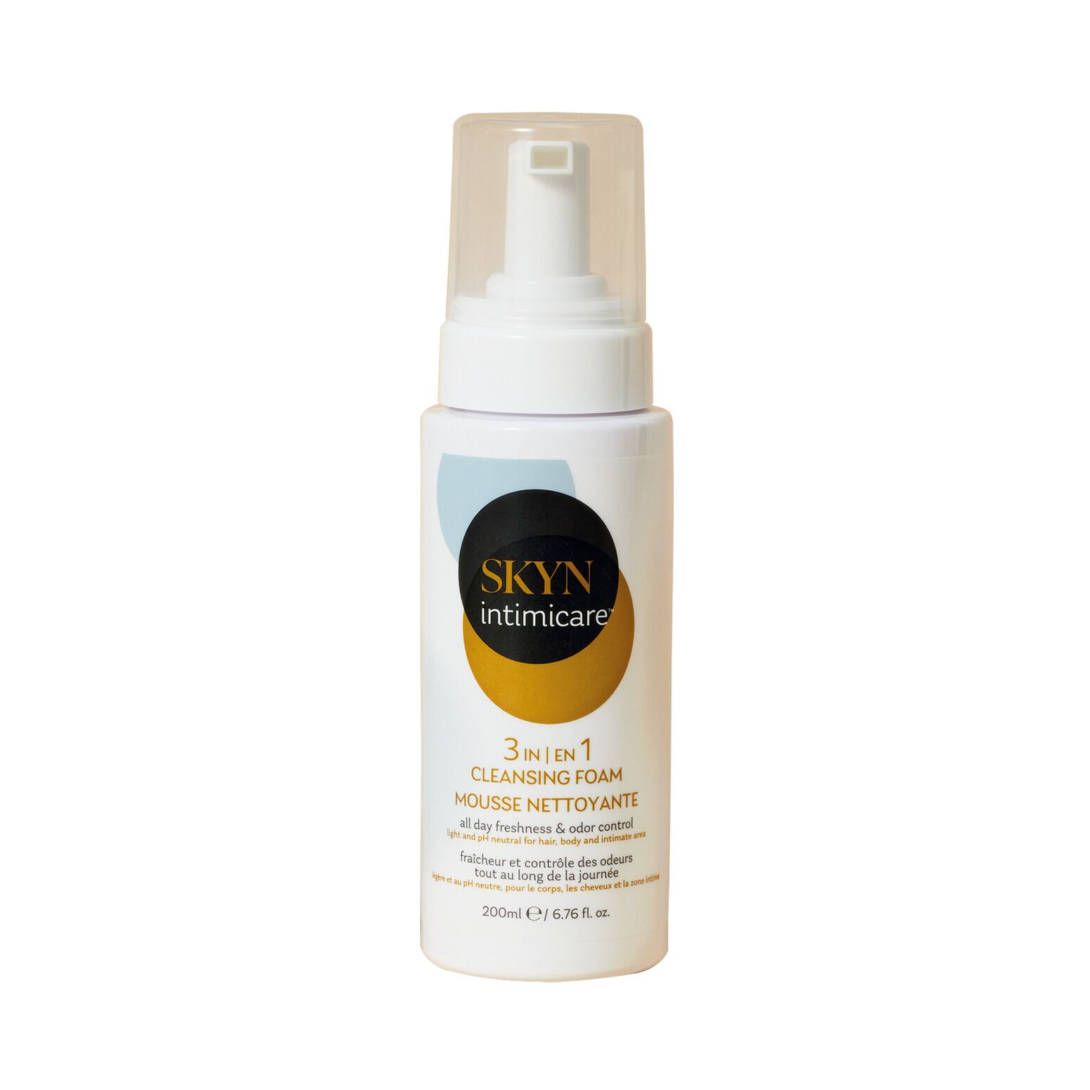 Піна для інтимного догляду SKYN Intimicare 3 in 1 Cleansing Foam 200 мл, освіжальна, нейтральний pH