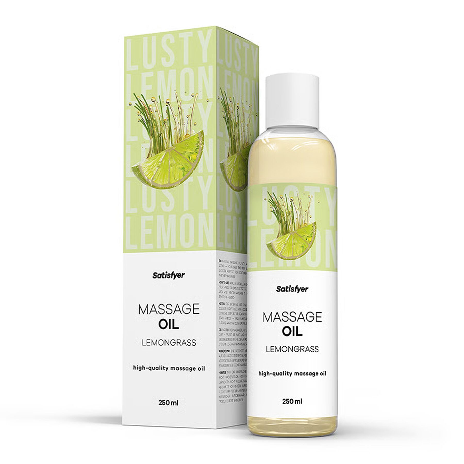 Масажна олія Satisfyer Massage Oil Lemongrass 250 мл