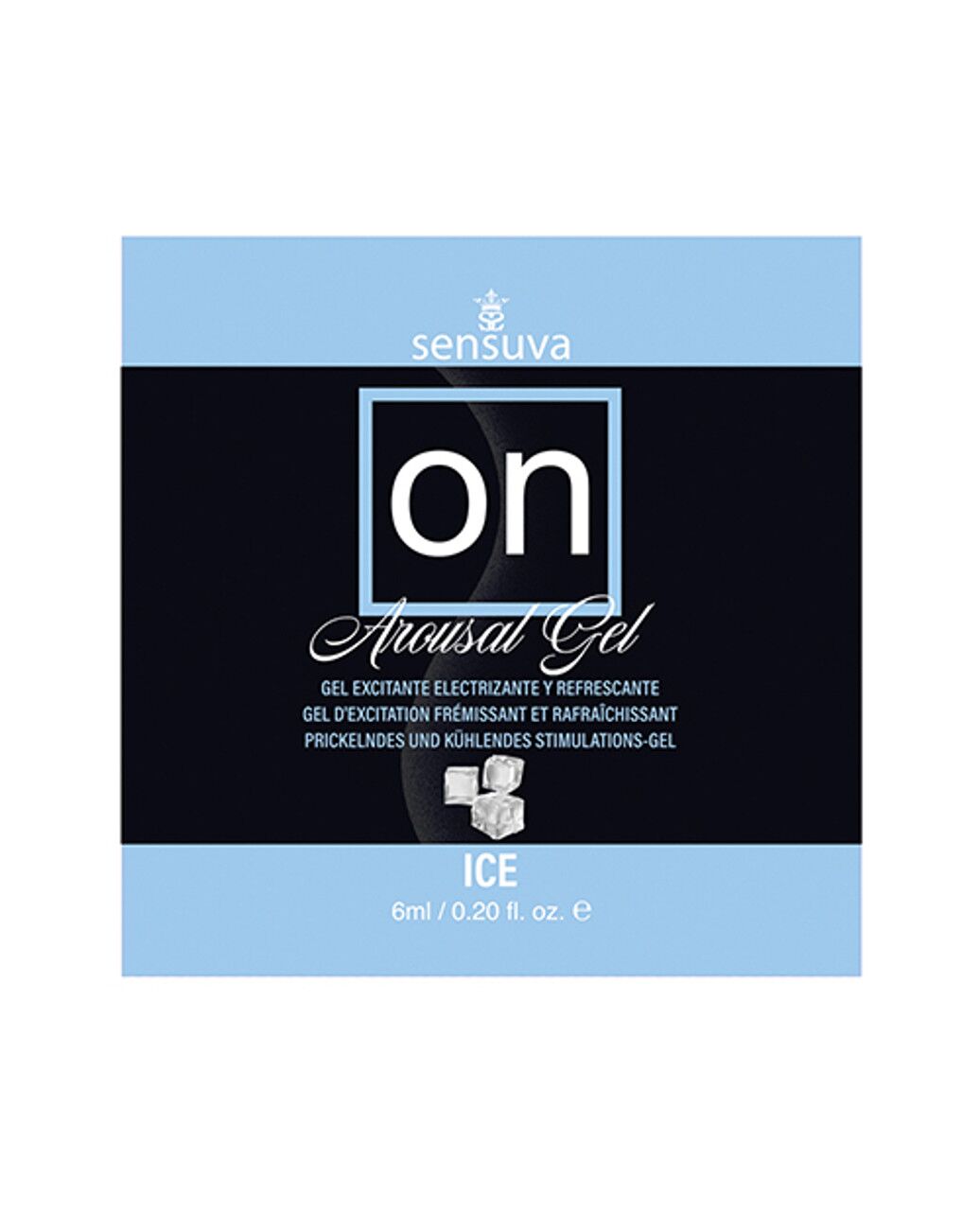 Пробник збуджувального гелю Sensuva - ON for Her Arousal Gel Ice (4 мл)