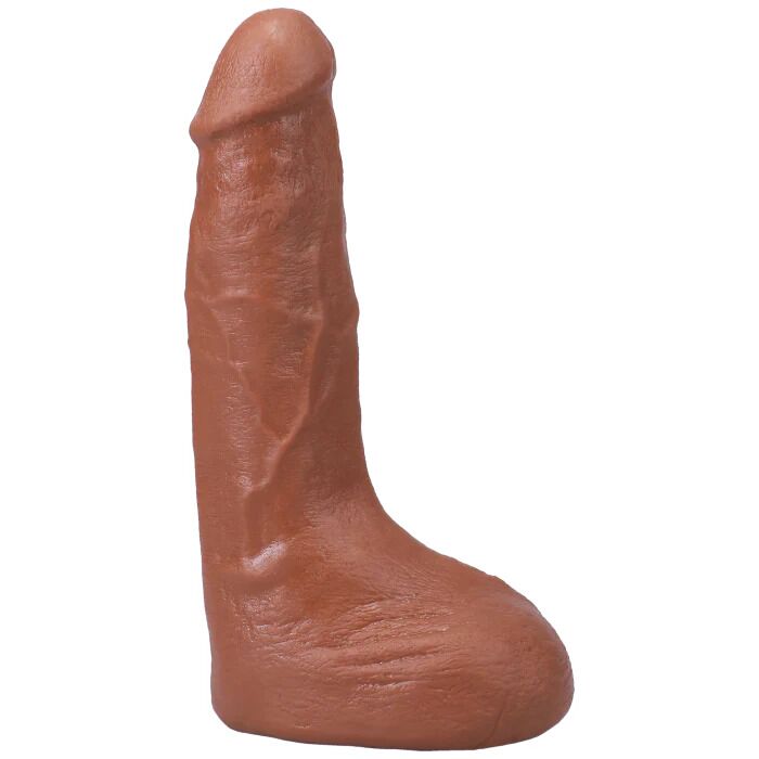 Фалоімітатор, що кінчає Doc Johnson The Realistic Cock ULTRASKYN - Squirting 9,5 Inch Caramel