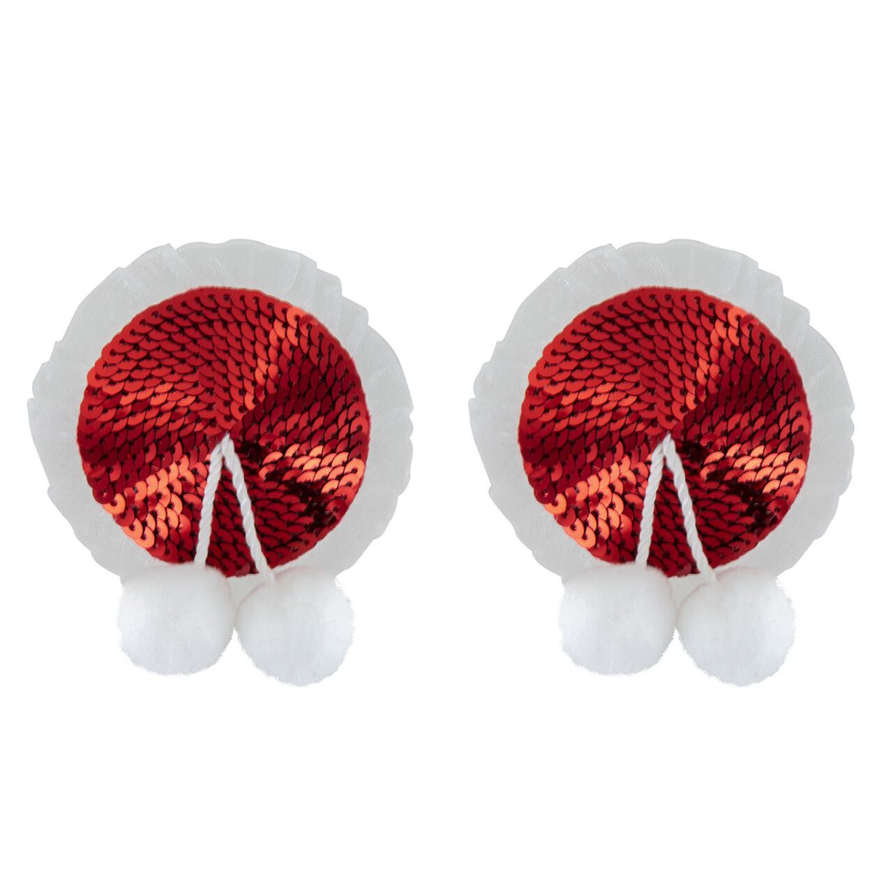 Пестис з помпончиками на соски Paris Hollywood Cache Tetons Pompoms