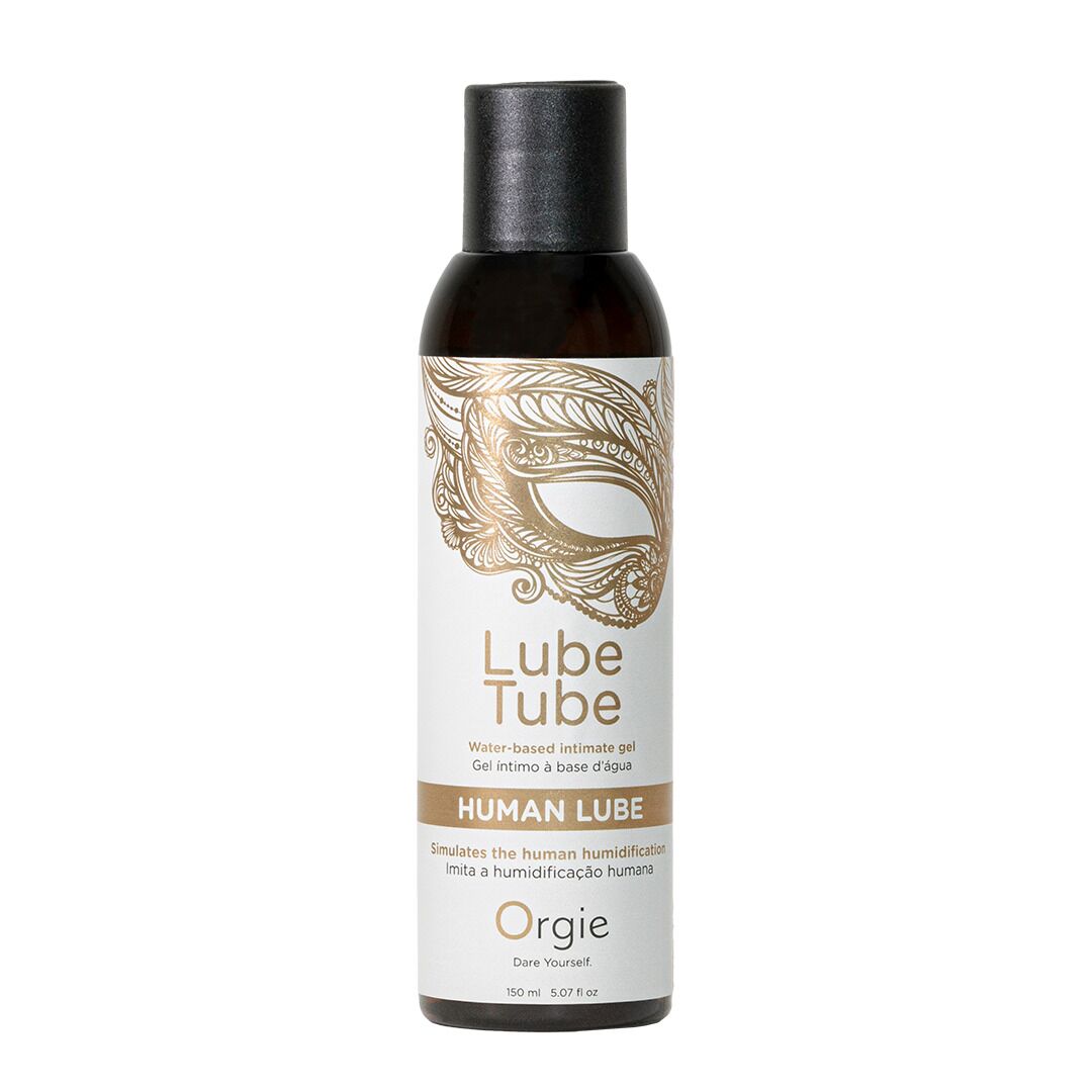 Лубрикант на водній основі Orgie Lube Tube Human Lube, 150 мл, імітація природної змазки та слини