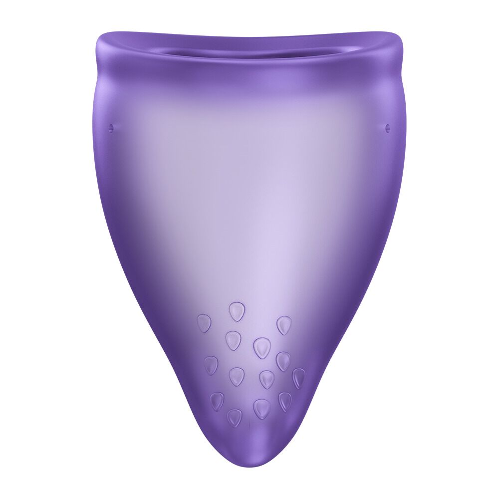 Менструальна чаша Fun Factory FUN CUP SIZE B Black Currant, багаторазова, діаметр 4,3 см, об’єм 30 мл