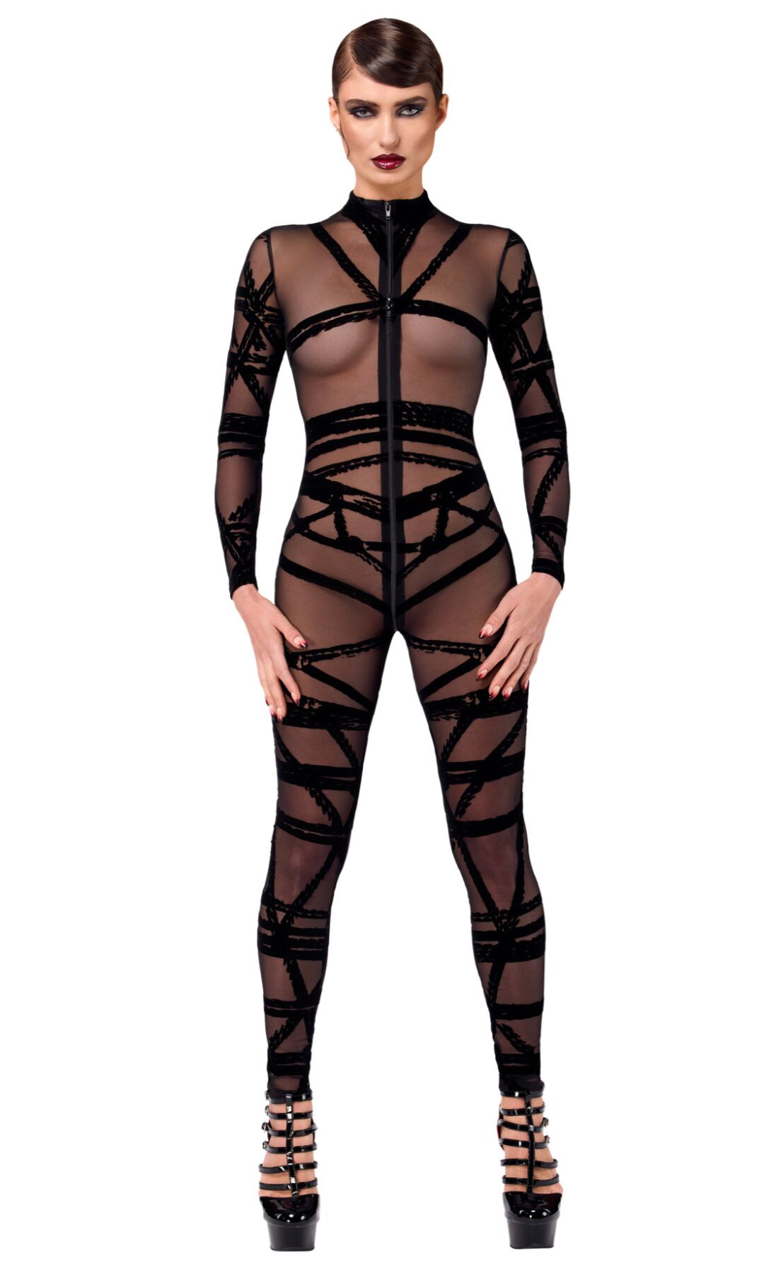 Комбінезон Noir Handmade F357 Bondesque Catsuit M
