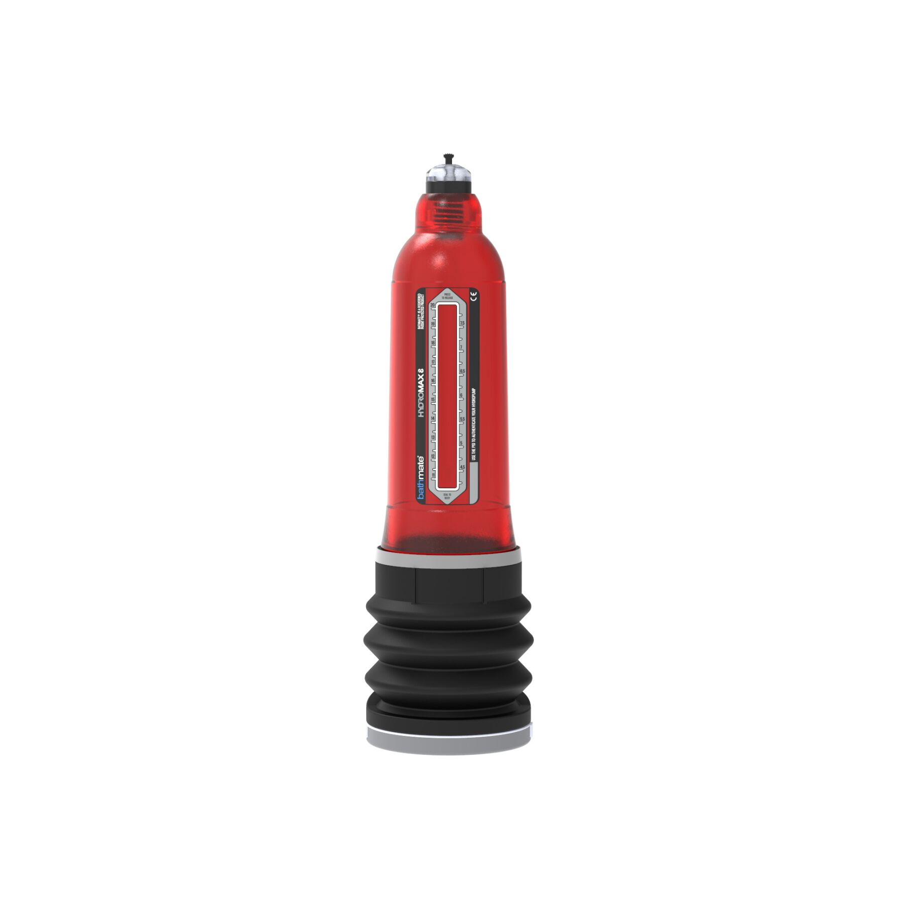 Гідропомпа Bathmate Hydromax 8 Red, для члена довжиною від 15 до 20 см, діаметр до 5,5 см