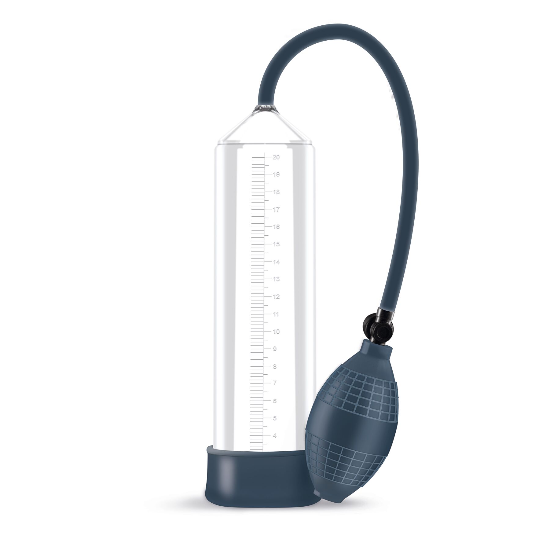 Вакуумна помпа для пеніса Boners Penis Pump No. 1, насос-груша, робоча довжина 20 см