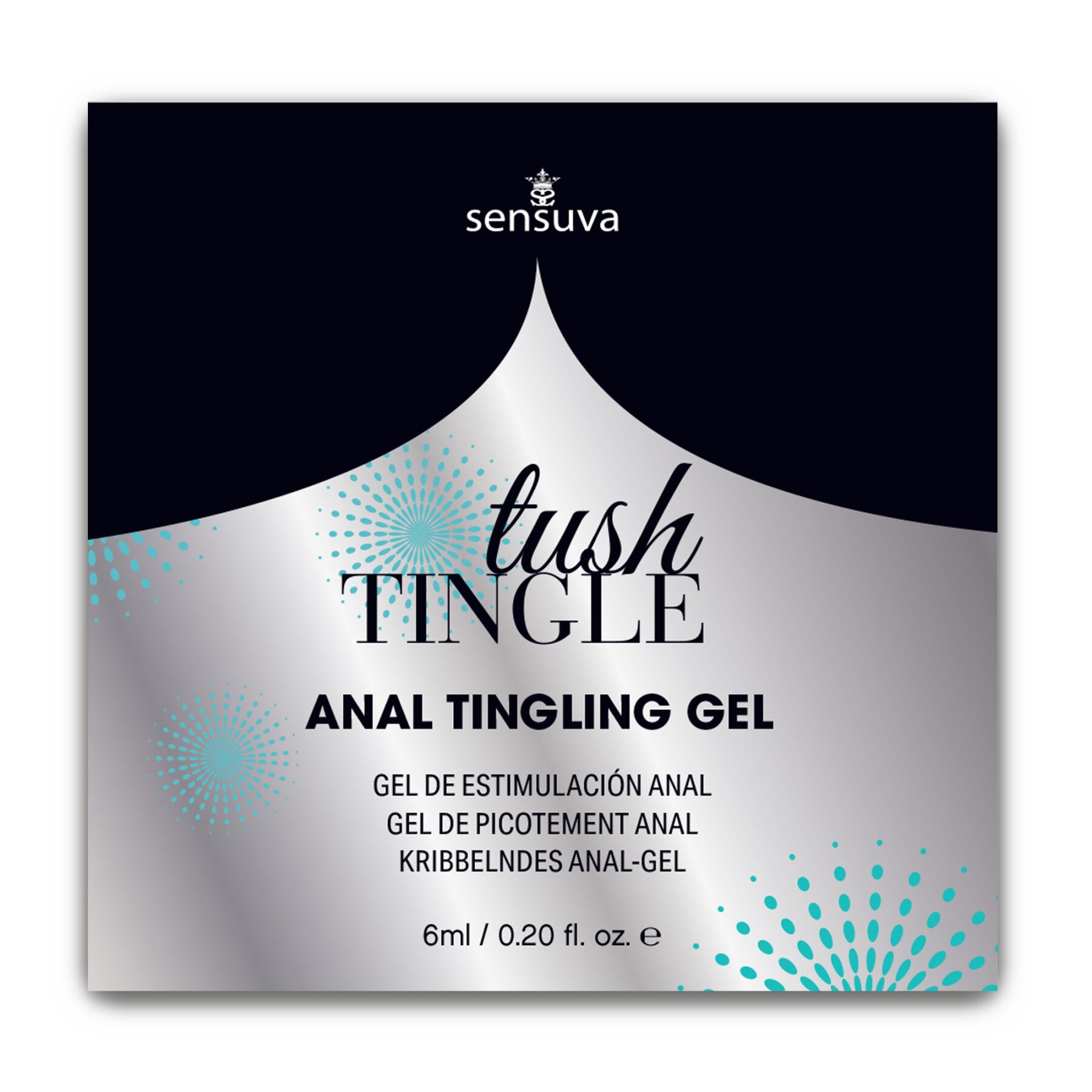 Пробник стимулювального анального гелю Sensuva — Tush Tingle (6 мл)